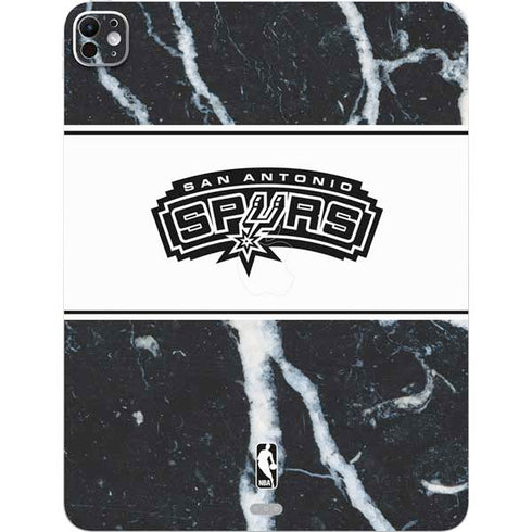 NBA San Antonio Spurs Marble iPad Pro 13in M4 (2024) Skin