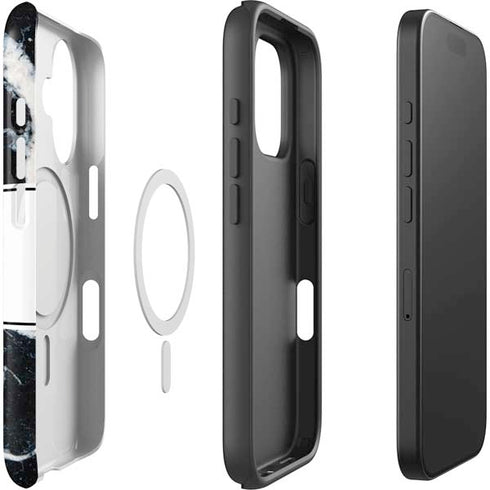 NBA San Antonio Spurs Marble iPhone 16 Magsafe Impact Case