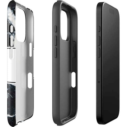 NBA San Antonio Spurs Marble iPhone 16 Pro Impact Case