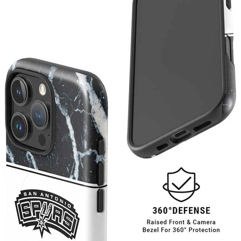 NBA San Antonio Spurs Marble iPhone 16 Pro Magsafe Impact Case