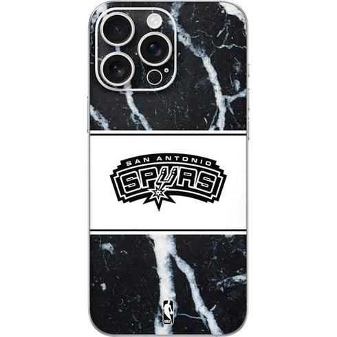 NBA San Antonio Spurs Marble iPhone 16 Pro Max Skin