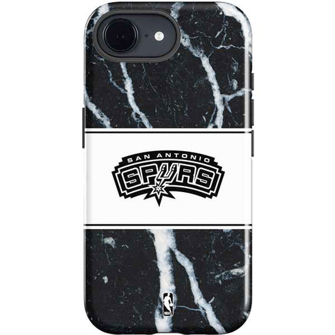 NBA San Antonio Spurs Marble iPhone 16e Impact Case