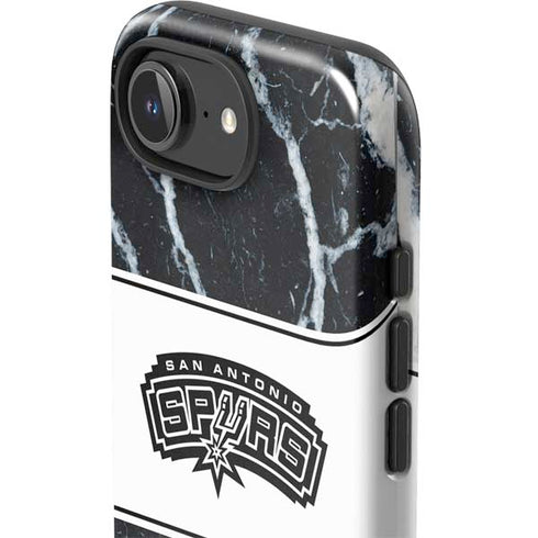 NBA San Antonio Spurs Marble iPhone 16e Impact Case