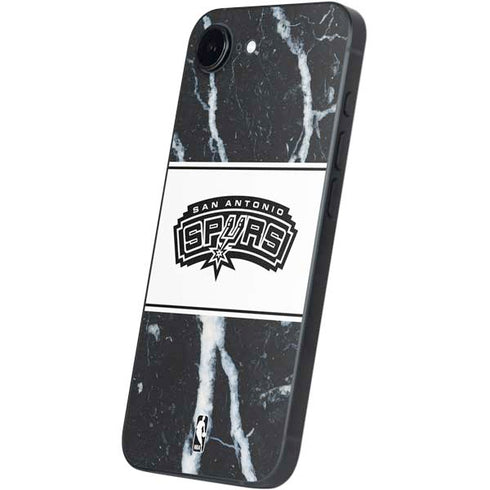 NBA San Antonio Spurs Marble iPhone 16e Skin