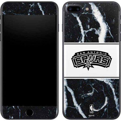 NBA San Antonio Spurs Marble iPhone 8 Plus Skin