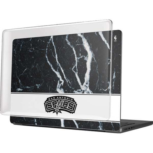 NBA San Antonio Spurs Marble MacBook Pro 14in (2021-24) Case plus Skin