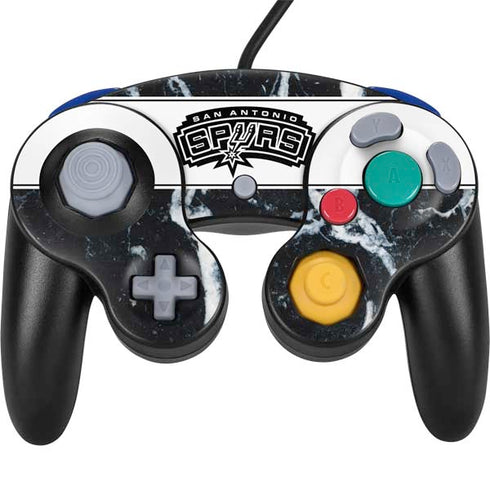 NBA San Antonio Spurs Marble Nintendo GameCube Controller Skin