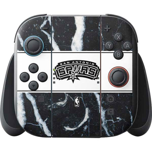 NBA San Antonio Spurs Marble Nintendo Switch 2 (2025) with Joy-Con Skin
