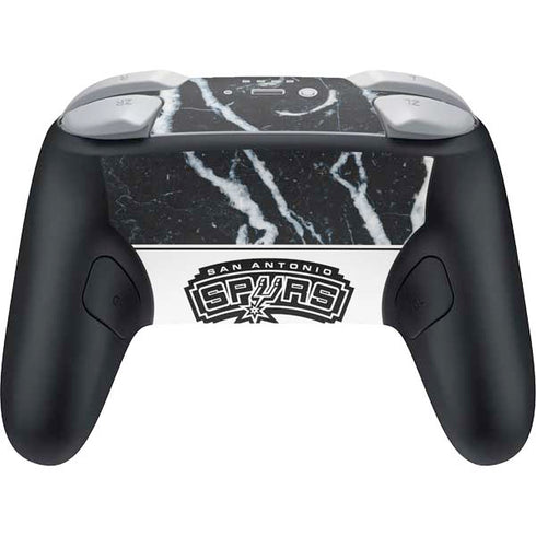 NBA San Antonio Spurs Marble Nintendo Switch 2 (2025) Pro Controller Skin
