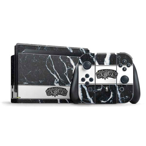 NBA San Antonio Spurs Marble Nintendo Skins