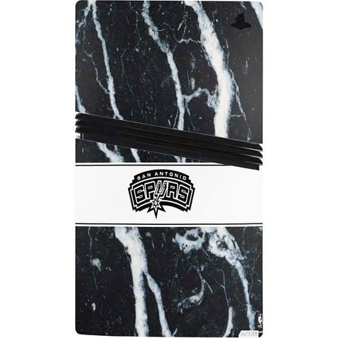 NBA San Antonio Spurs Marble PS5 Pro Bundle Skin