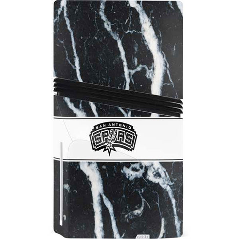 NBA San Antonio Spurs Marble PS5 Pro Disk Bundle Skin