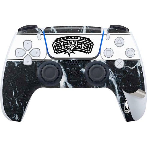 NBA San Antonio Spurs Marble PS5 Pro Disk Bundle Skin