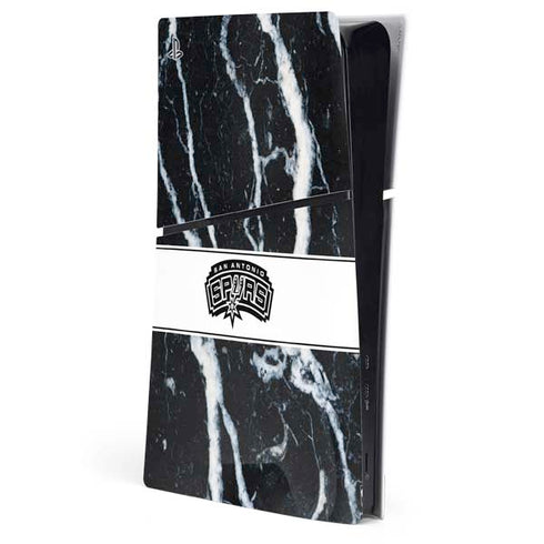 NBA San Antonio Spurs Marble PS5 Slim Digital Edition Console Skin