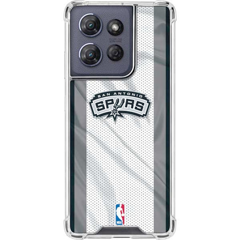 NBA San Antonio Spurs Moto G Play 5G (2025) Clear Case
