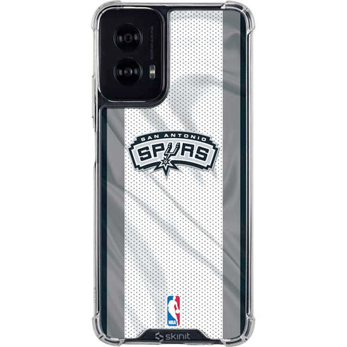 NBA San Antonio Spurs Moto G Power 5G (2024) Clear Case