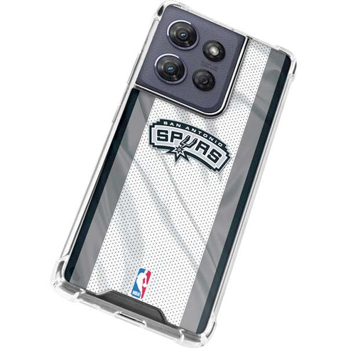 NBA San Antonio Spurs Moto G Power 5G (2025) Clear Case