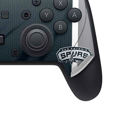 NBA San Antonio Spurs Nintendo Switch 2 (2025) Pro Controller Skin