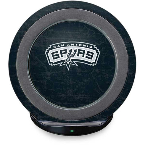 NBA San Antonio Spurs Primary Logo Fast Charge Wireless Charging Stand Skin