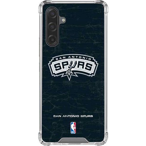 NBA San Antonio Spurs Primary Logo Galaxy A17 Clear Case
