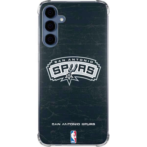 NBA San Antonio Spurs Primary Logo Galaxy A35 5G Clear Case