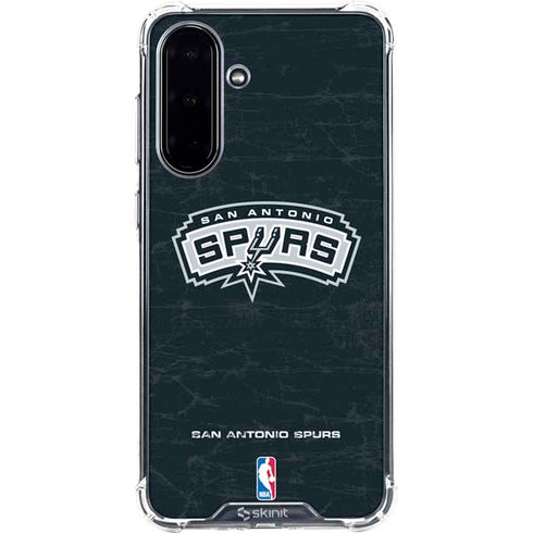 NBA San Antonio Spurs Primary Logo Galaxy A36 5G Clear Case
