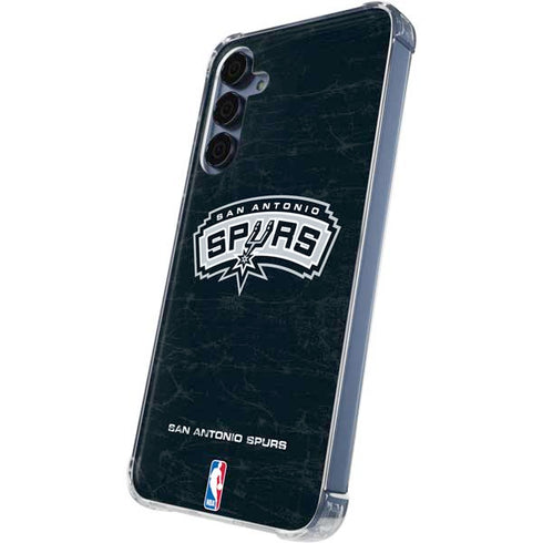 NBA San Antonio Spurs Primary Logo Galaxy A55 5G Clear Case