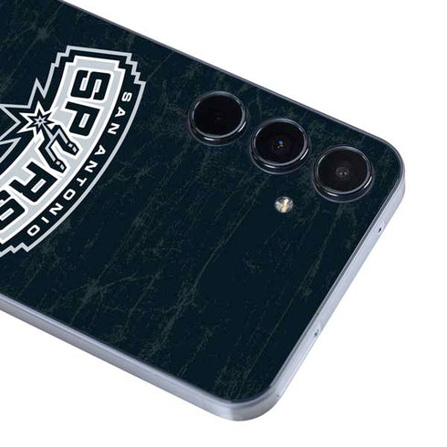 NBA San Antonio Spurs Primary Logo Galaxy A55 5G Skin