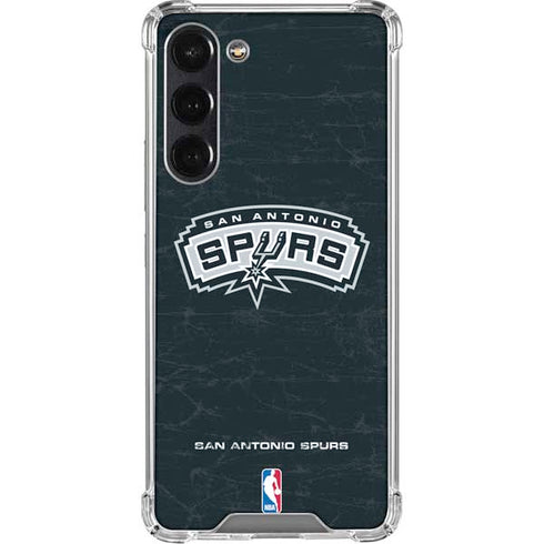 NBA San Antonio Spurs Primary Logo Galaxy S24 FE Clear Case