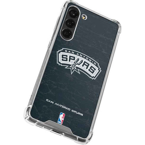 NBA San Antonio Spurs Primary Logo Galaxy S24 FE Clear Case