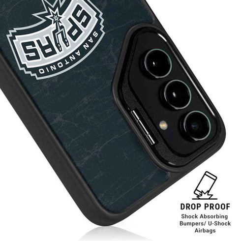 NBA San Antonio Spurs Primary Logo Galaxy S24 Kickstand Case