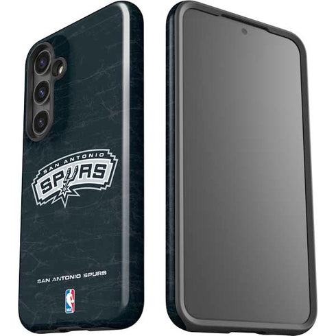 NBA San Antonio Spurs Primary Logo Galaxy S25 Plus Impact Case