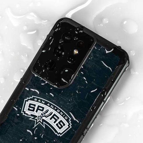NBA San Antonio Spurs Primary Logo Galaxy S24 Ultra Waterproof Case