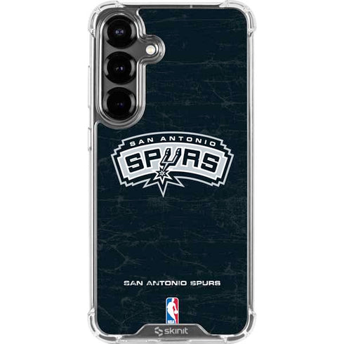 NBA San Antonio Spurs Primary Logo Galaxy S26 Clear Case