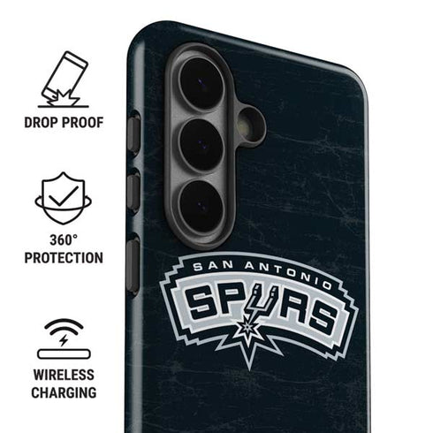 NBA San Antonio Spurs Primary Logo Galaxy S26 Plus Impact Case