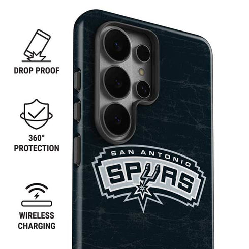NBA San Antonio Spurs Primary Logo Galaxy S26 Ultra Impact Case