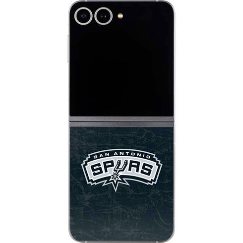 NBA San Antonio Spurs Primary Logo Galaxy Z Flip6 Skin
