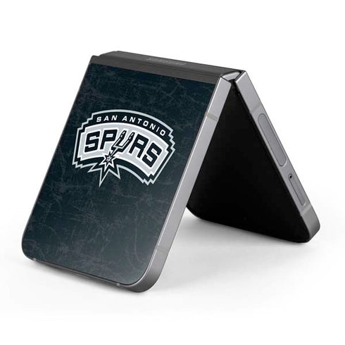 NBA San Antonio Spurs Primary Logo Galaxy Z Flip6 Skin