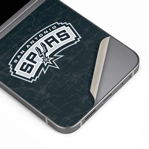 NBA San Antonio Spurs Primary Logo Galaxy Z Flip6 Skin
