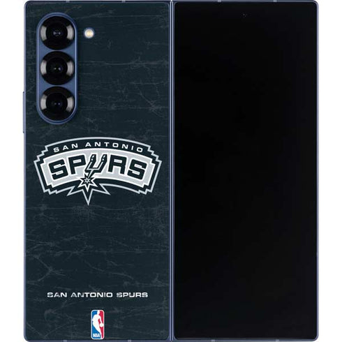 NBA San Antonio Spurs Primary Logo Galaxy Z Fold6 Skin