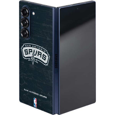 NBA San Antonio Spurs Primary Logo Galaxy Z Fold6 Skin