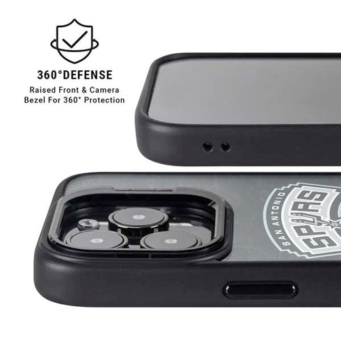 NBA San Antonio Spurs Primary Logo iPhone 13 Pro Kickstand Case