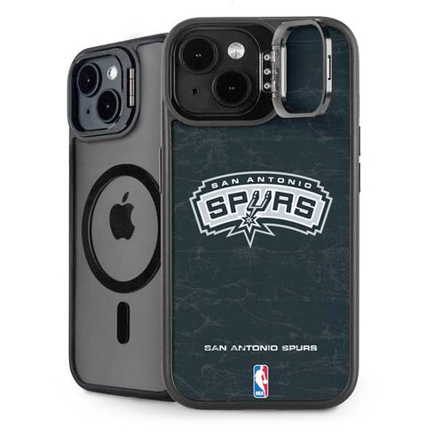 NBA San Antonio Spurs Primary Logo iPhone 14 Plus Kickstand Case