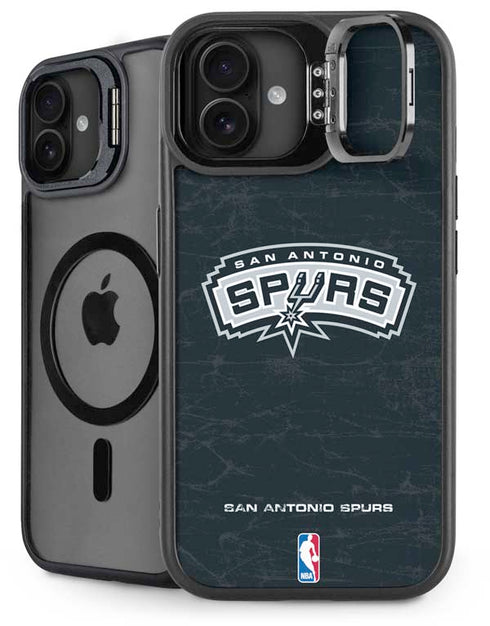 NBA San Antonio Spurs Primary Logo iPhone 16 Kickstand Case