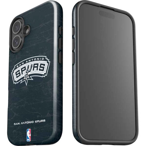 NBA San Antonio Spurs Primary Logo iPhone 16 Plus Impact Case