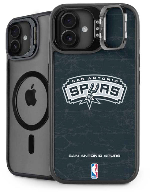 NBA San Antonio Spurs Primary Logo iPhone 16 Plus Kickstand Case