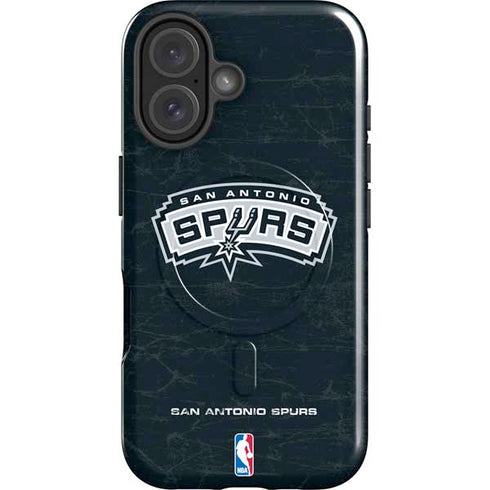 NBA San Antonio Spurs Primary Logo iPhone 16 Plus Magsafe Impact Case