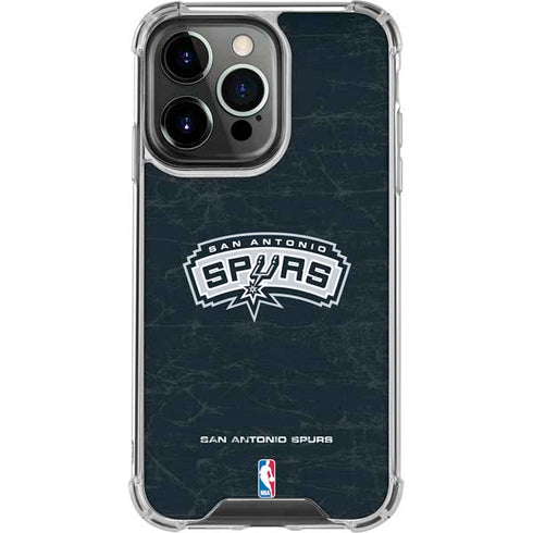 NBA San Antonio Spurs Primary Logo iPhone 16 Pro Clear Case