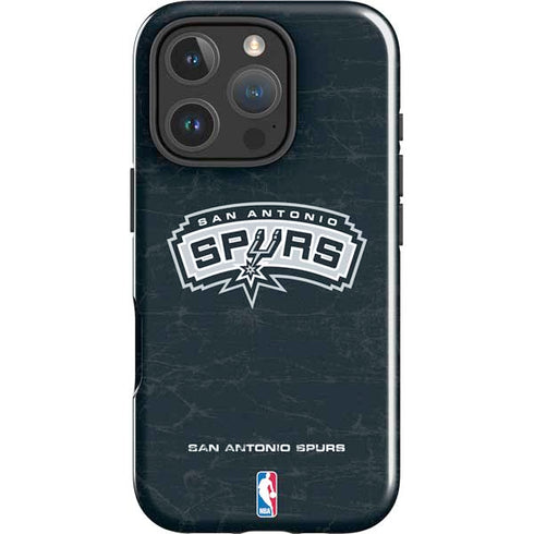 NBA San Antonio Spurs Primary Logo iPhone 16 Pro Impact Case