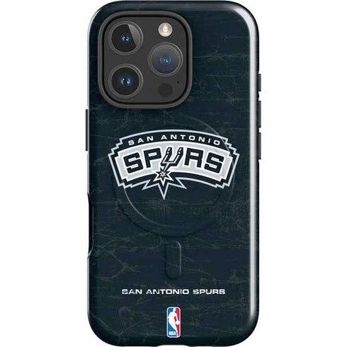 NBA San Antonio Spurs Primary Logo iPhone 16 Pro Max Magsafe Impact Case